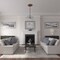 Ekena Millwork Granada Ceiling Medallion (Fits Canopies up to 7 1/8"), Hnd-Painted Polished Copper, 19"OD x 1 1/2"P CM19GAPOS - alternate 5